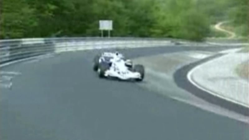 BMW Sauber F1 al Nurburgring