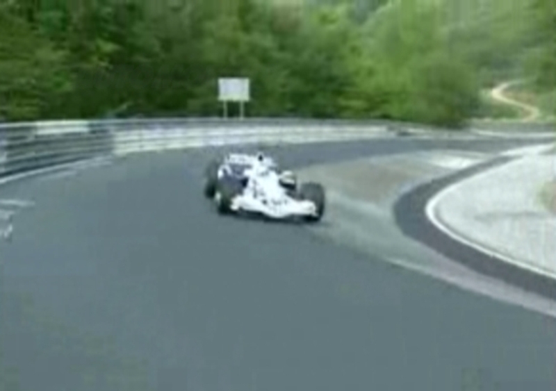 BMW Sauber F1 al Nurburgring