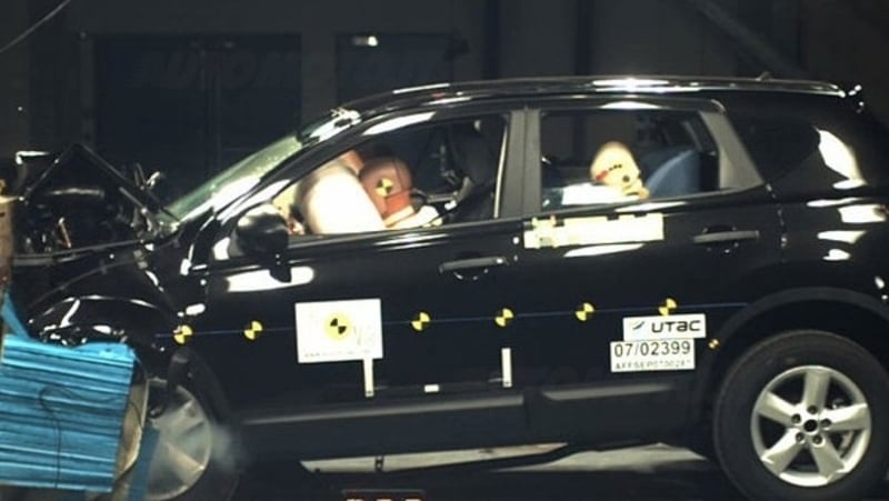 Qashqai a 5 stelle nei crash test