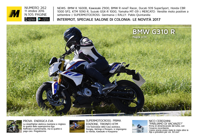 Magazine n&deg;262, scarica e leggi il meglio di Moto.it 