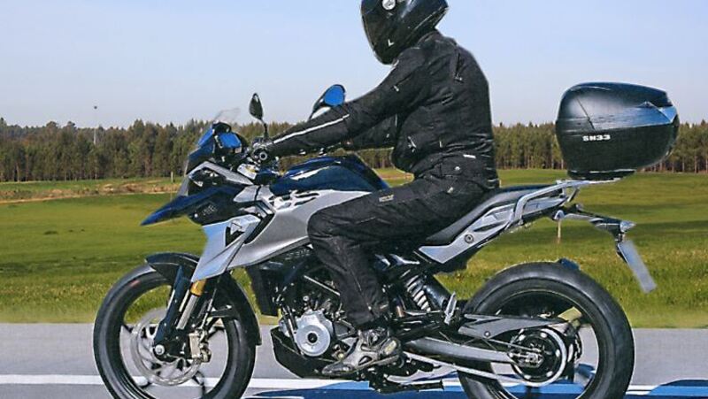 BMW G 310 GS, foto spia