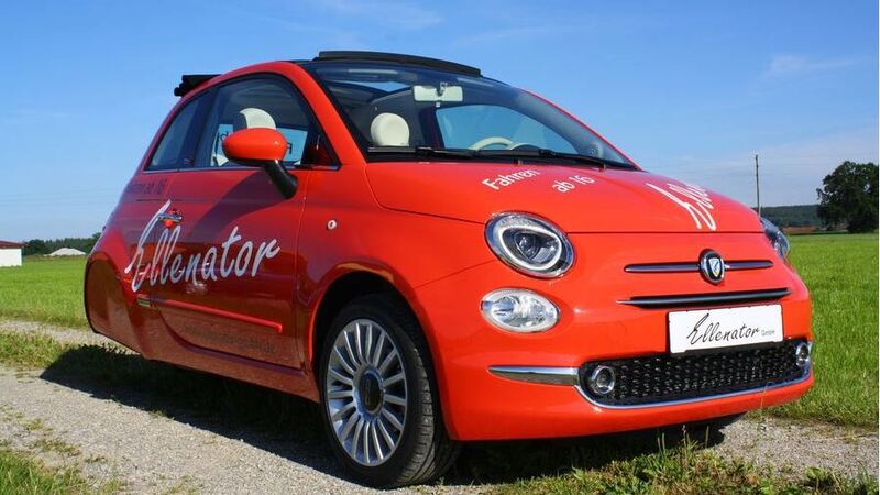 Una Fiat 500 triciclo per sedicenni: l&#039;ingegnosa idea di un imprenditore tedesco