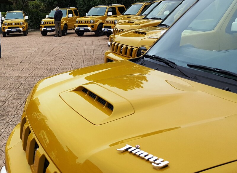 Loghi personalizzati sul Jimny Shinsei