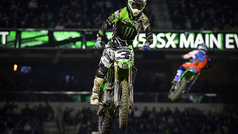 Supercross. Tomac vince la Monster Cup a Las Vegas