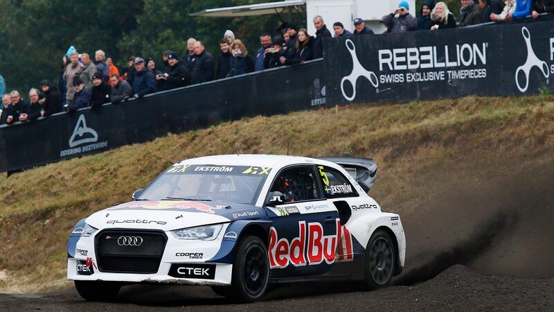 Mondiale Rallycross. Mattias Ekstrom (Audi) &egrave; Campione del Mondo