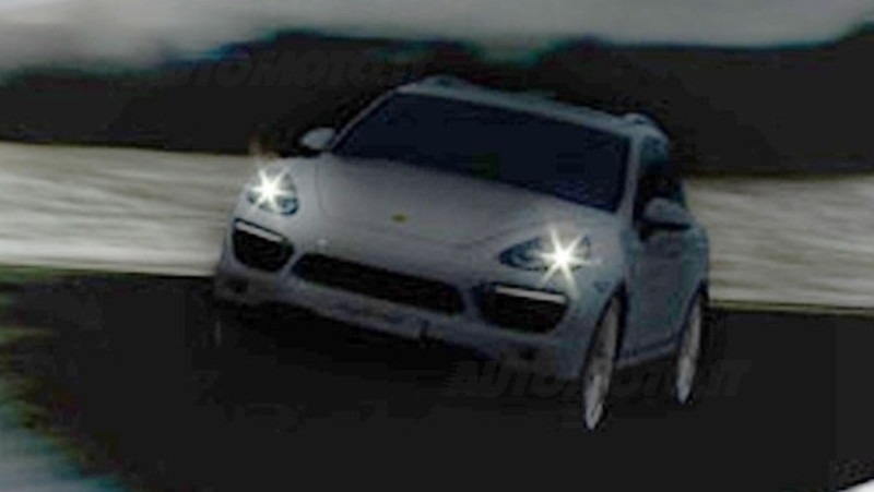 Porsche Cayenne II: prima immagine ufficiale