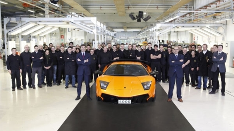 Prodotta la 4.000esima Lamborghini Murcielago