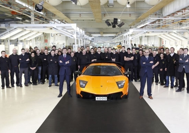 Prodotta la 4.000esima Lamborghini Murcielago