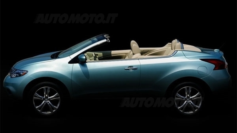 Nissan Murano CrossCabriolet: il teaser