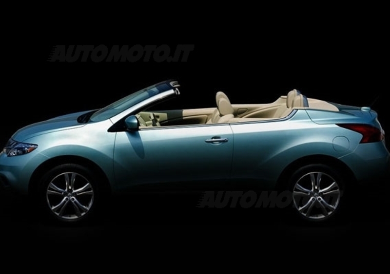 Nissan Murano CrossCabriolet: il teaser