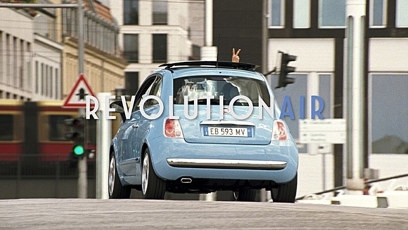 Nuovo spot per la Fiat 500 Twinair