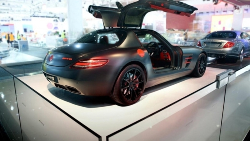 Mercedes SLS AMG Night Black