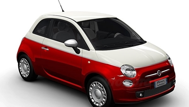 Fiat 500 bicolore