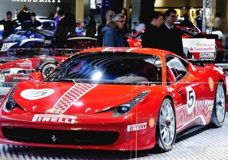 Motor Show: ecco la Ferrari 458 Challenge