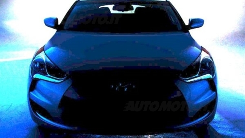 Hyundai Veloster: primo teaser