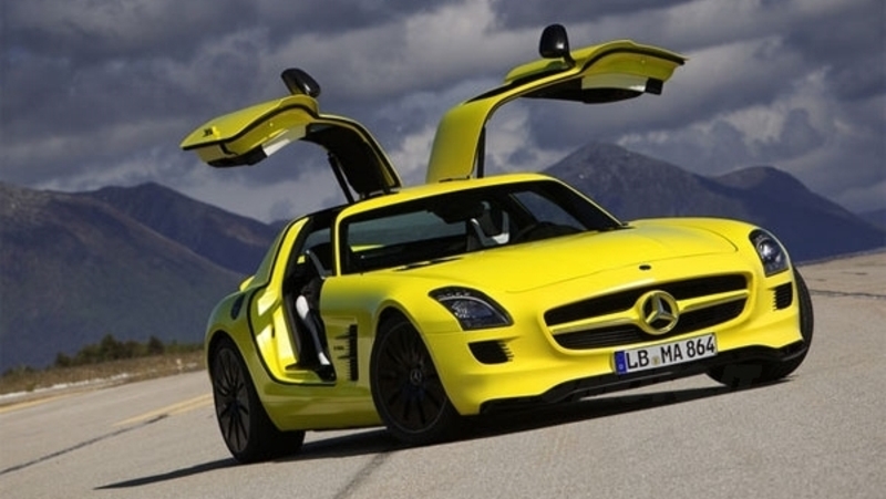 Mercedes SLS AMG E-Cell