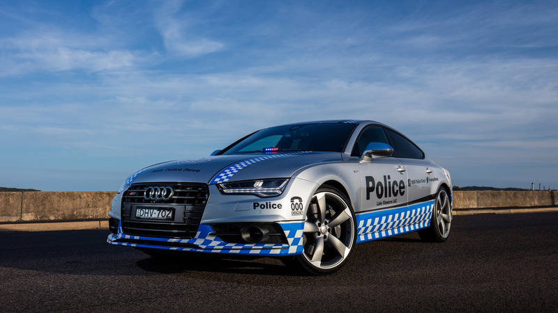 Australia, una Audi S7 Sportback per la Polizia