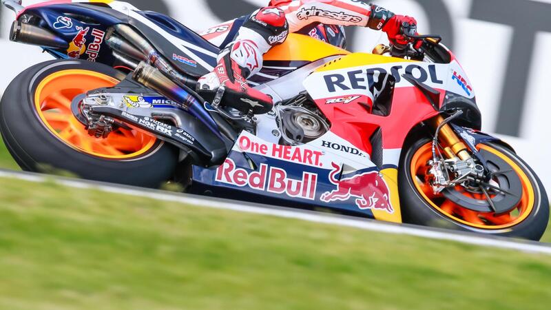 MotoGP. GP d&#039;Australia. Marquez in pole, Rossi 15esimo