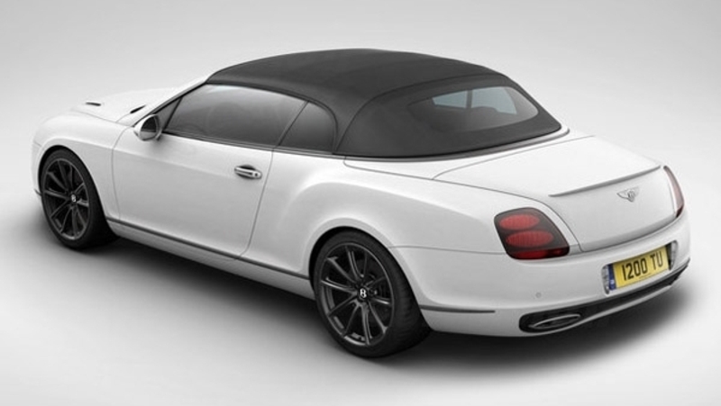 Bentley Ice Speed Record Convertible