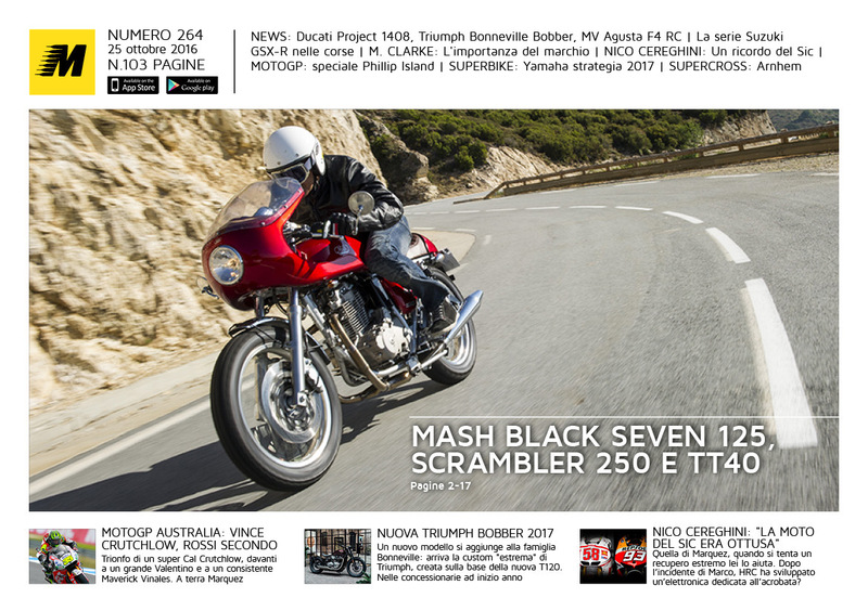 Magazine n&deg;264, scarica e leggi il meglio di Moto.it 