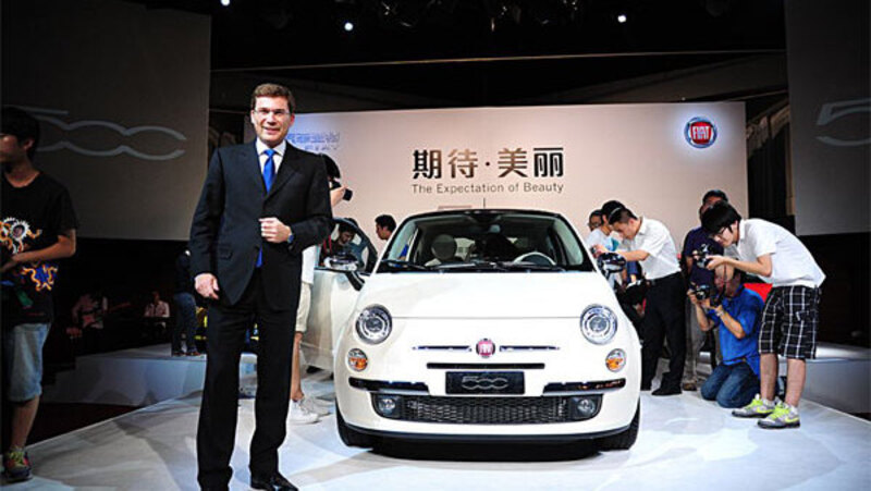 Sbarca in Cina la Fiat 500 First Edition