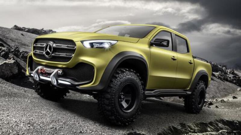 Mercedes svela Classe X, pick-up premium