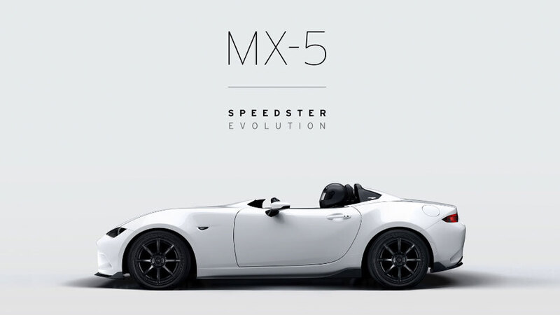 Mazda: al SEMA Miata Speedster Evolution e RF Kuro