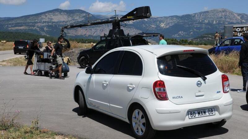 TV: si gira a Barcelona lo spot della Micra 1.2 DIG-S