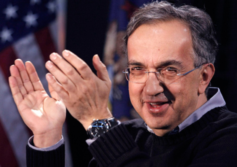 Marchionne: l&rsquo;America identifica in lui il successo di Fiat-Chrysler