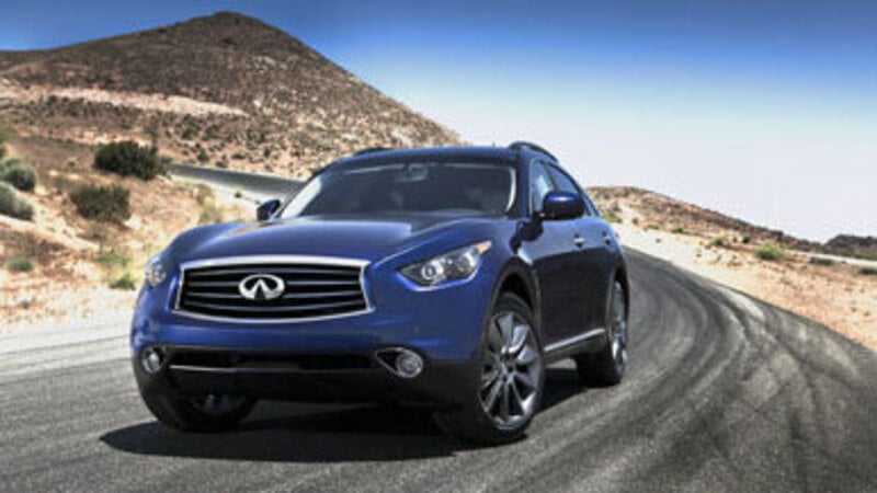 Infiniti FX: il restyling arriva in USA con il M.Y. 2012