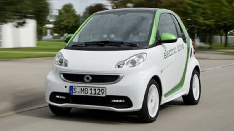 Smart Fortwo electric drive: prezzi italiani