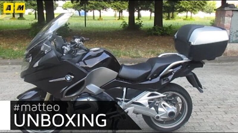 L&#039;unboxing di Matteo: BMW R1200RT