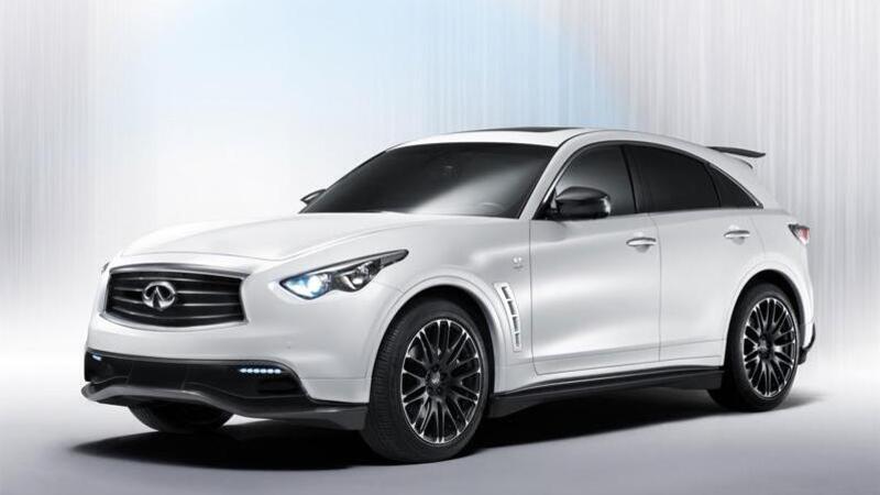 Infiniti FX: a Francoforte una Concept firmata Vettel