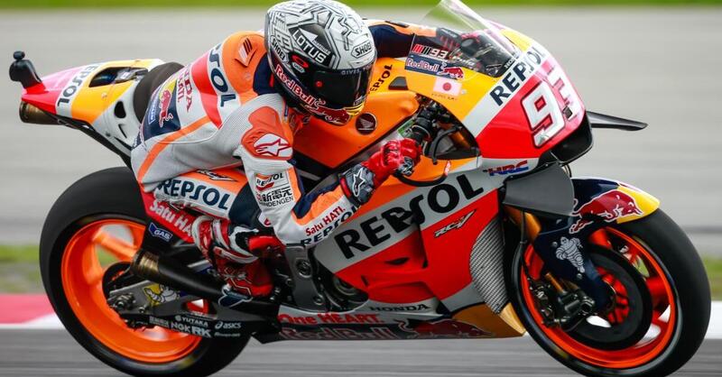 MotoGP. Marquez &egrave; il pi&ugrave; veloce del venerd&igrave; a Sepang