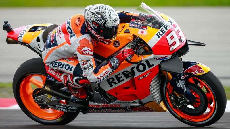 MotoGP. Marquez &egrave; il pi&ugrave; veloce del venerd&igrave; a Sepang