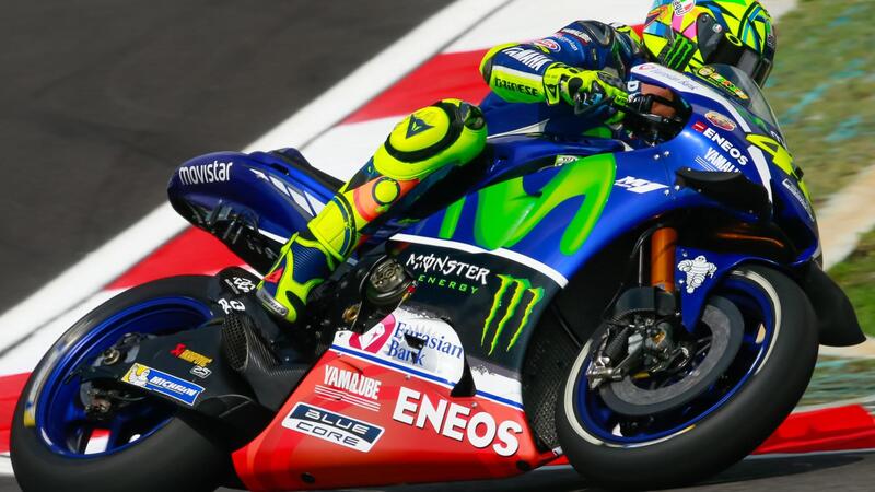 MotoGP. Rossi: &ldquo;Buon grip, ma non asciuga&rdquo;