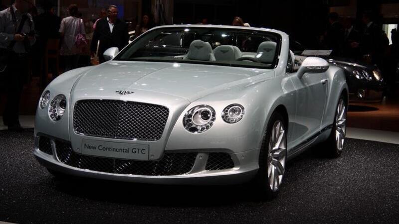 Bentley al Salone di Francoforte: tutte le foto