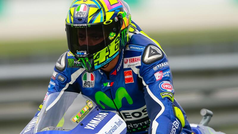 MotoGP. Rossi: &ldquo;Asciutto o bagnato s&igrave;, flag to flag no&rdquo;