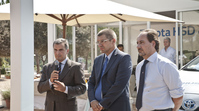 Toyota dona l&#039;sola del Benessere a Villa Pamphili