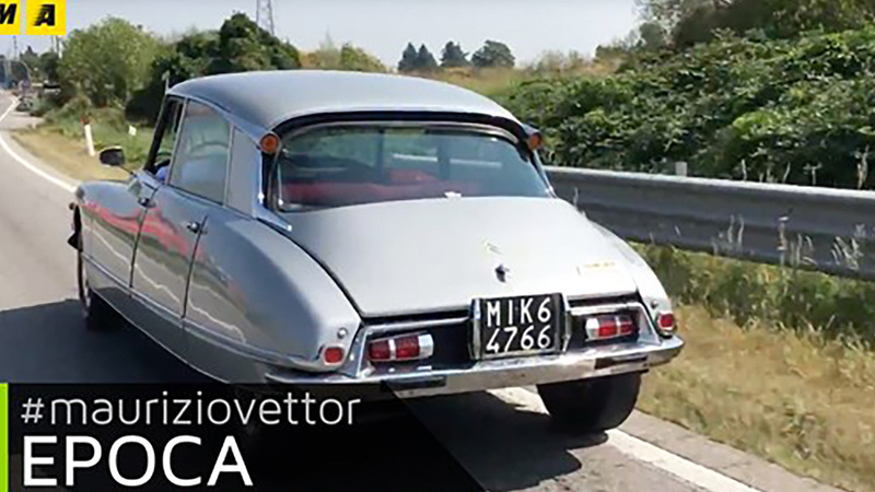 Epoca auto e personaggi. Citroen DS 21 Pallas [Video]