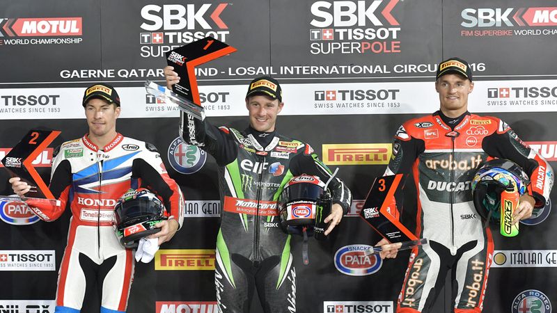 SBK. Rea si aggiudica la Superpole di Losail 