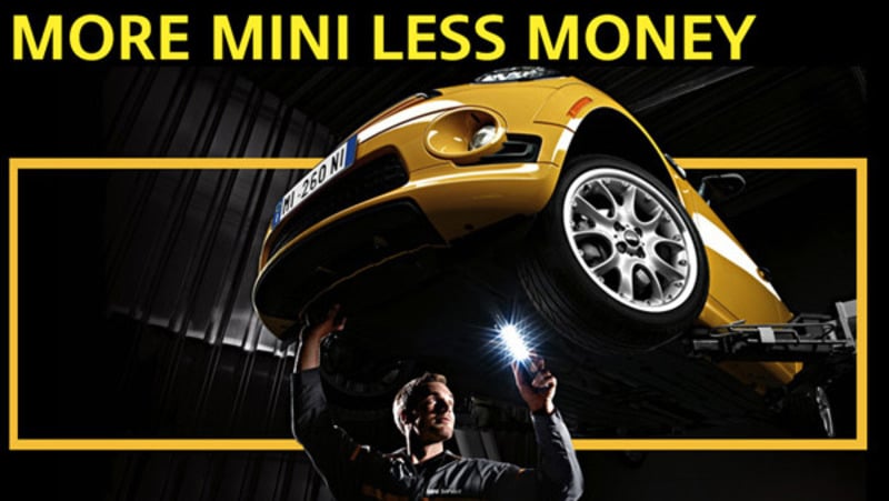 Mini: 250 euro per 5 anni di manutenzione ordinaria