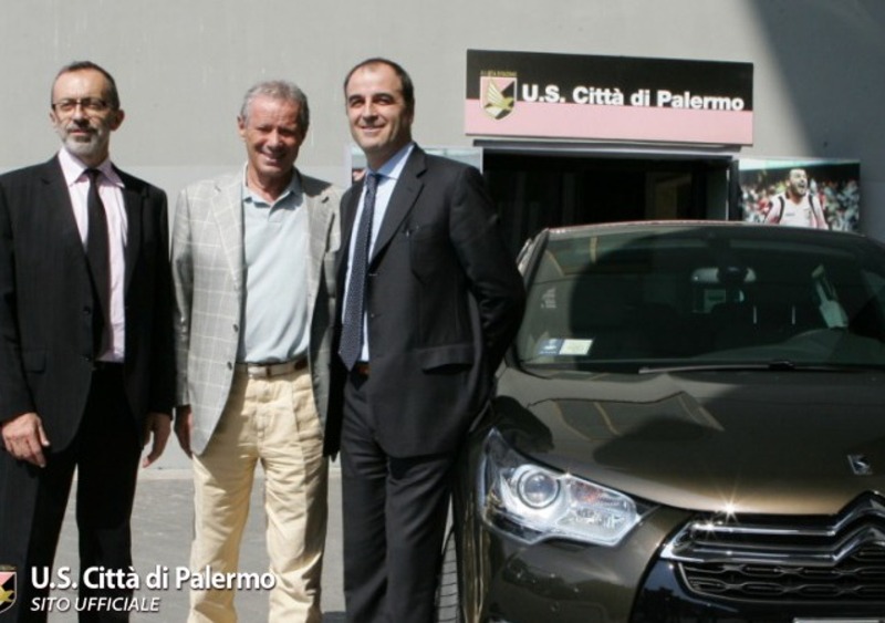 Citroen fornitrice ufficiale Palermo Calcio