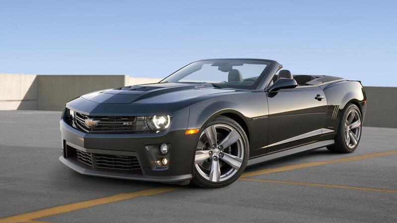 Chevrolet Camaro ZL1 Convertibile: nel 2013 sul mercato USA