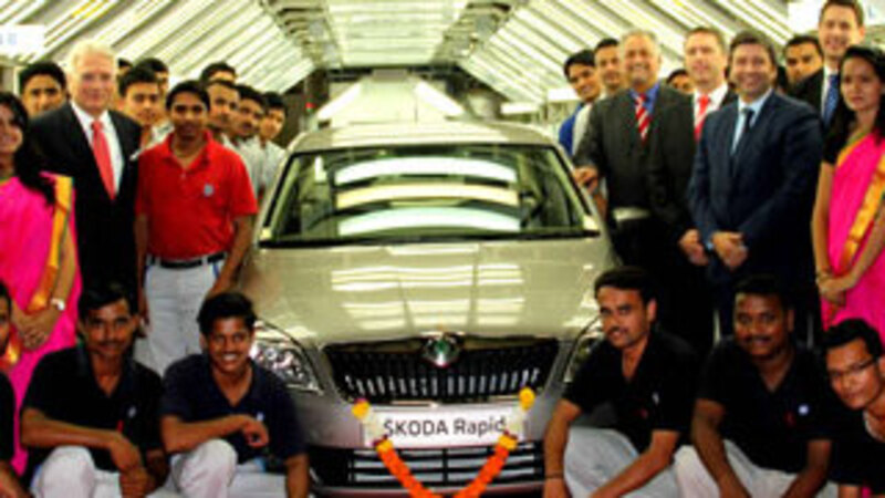 Skoda Rapid: nuova vettura per l&rsquo;India