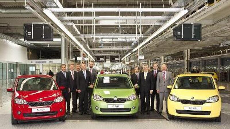 Skoda: al via la produzione della Citigo