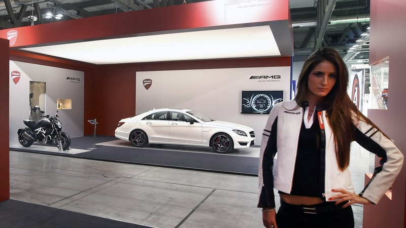 Mercedes-AMG e Ducati all&#039;EICMA 2011