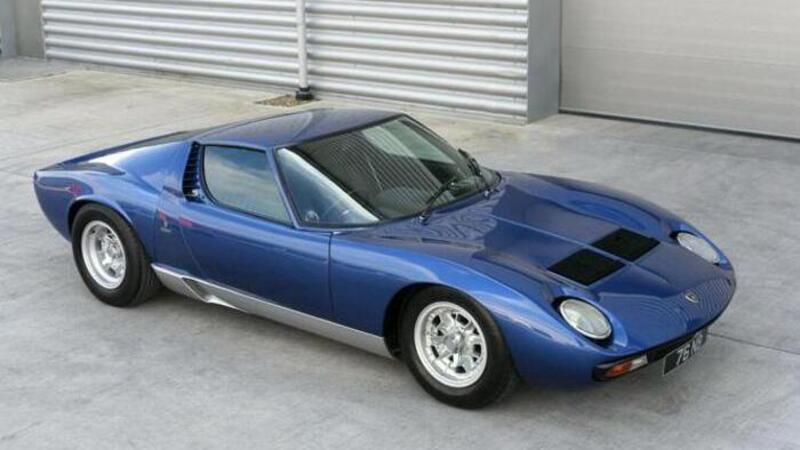 Classic &amp; Sports Car Show: venduta all&rsquo;asta Lamborghini di Rod Stweart