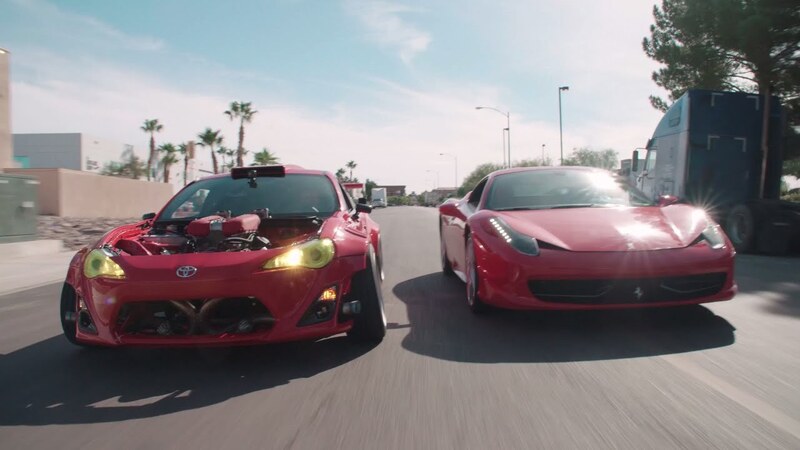 Toyota GT4586: la GT86 col V8 della Ferrari 458 [Video]