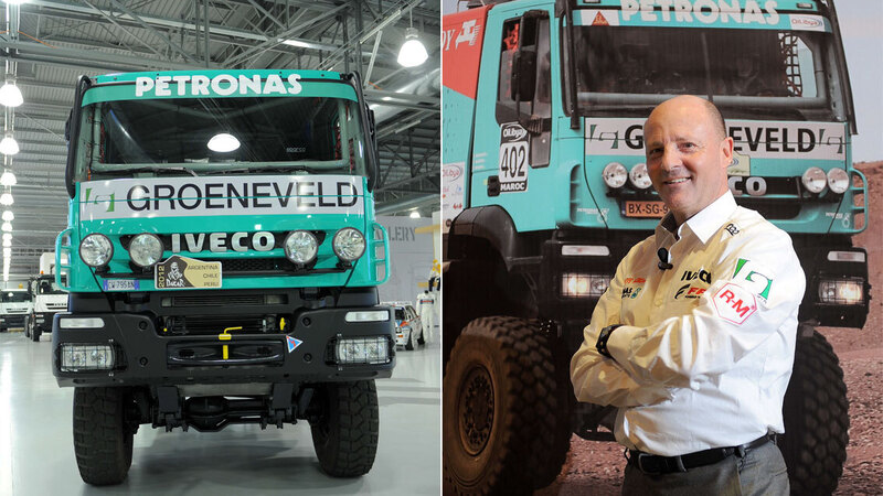 Iveco e Miki Biasion: dal Motor Show di Bologna alla Dakar 2012